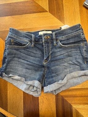 Abercrombie & Fitch 2007 Dark Blue Denim Shorts